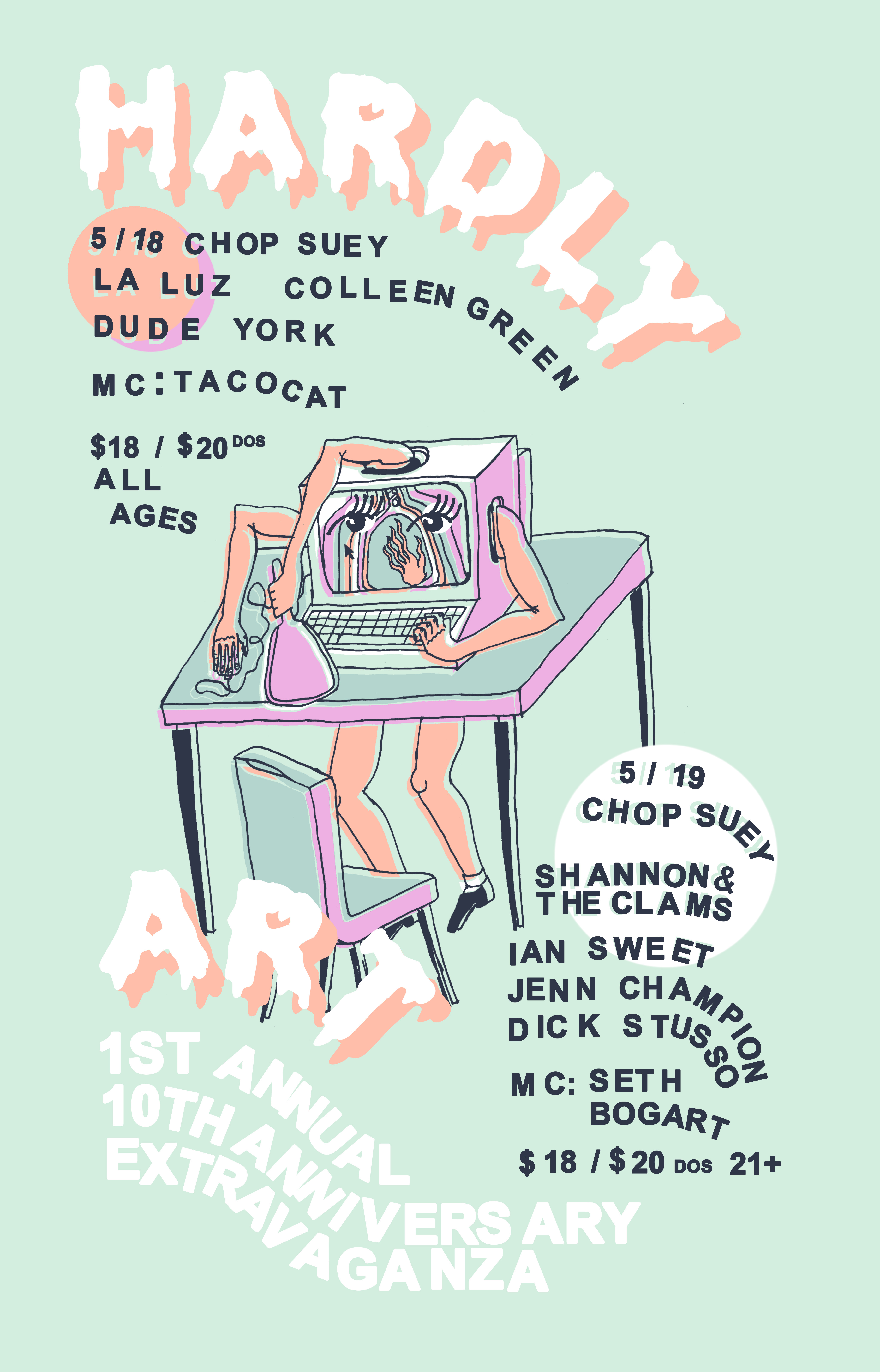 Announcing Hardly Released, a 10th Anniversary compilation, out June 2